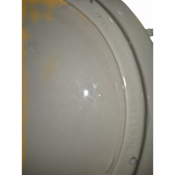 Ceramic Wall Hanging Plate With "Going To Hell In A Handbasket" Design Floral & - Picture 6 of 7